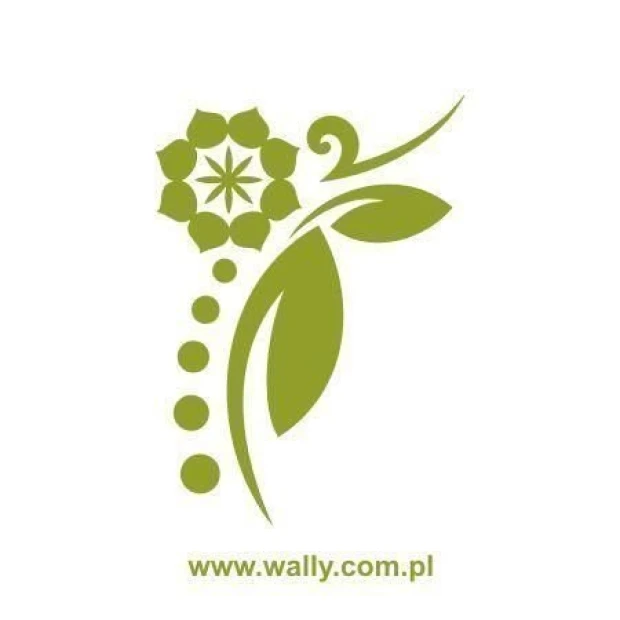 Flower sticker 007 in a fresh green shade, perfect for modern interiors, adds charm to any space.