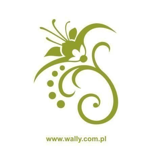Elegant floral sticker, perfect for refreshing a modern interior.