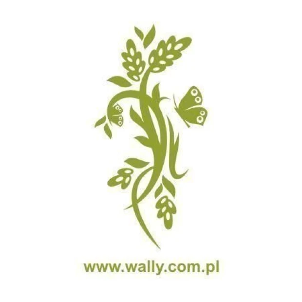 Elegant Chinese sticker 87 with a plant motif, perfect for enlivening a modern interior.