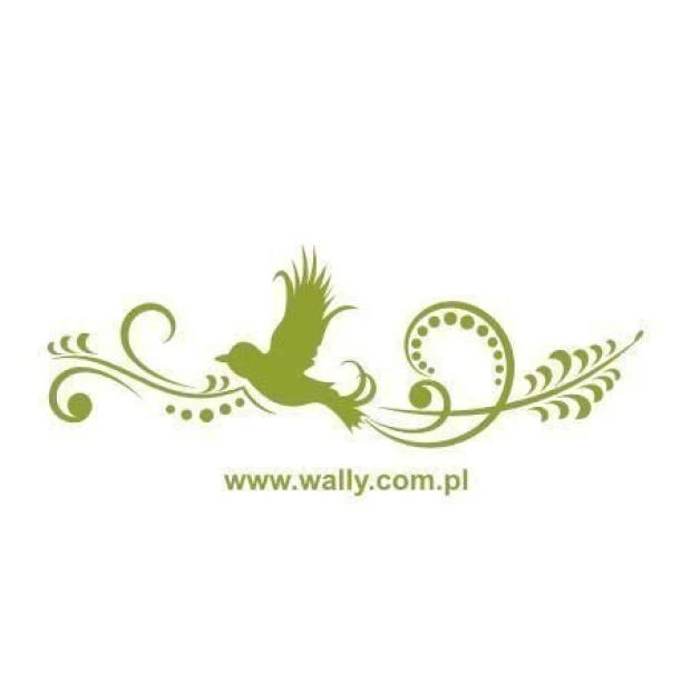 Elegant Japanese-style sticker featuring a bird motif, perfect for modern or cozy interiors.