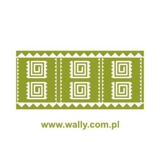 Colorful Mexican folk-style sticker 61, perfect for boho interiors, adding energy to your space.
