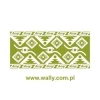 Mexican sticker 72 in vibrant shades of green, perfect for a modern interior with an ethnic touch.