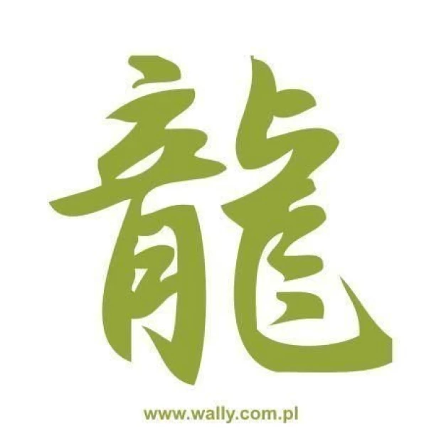 Japanese dragon 0754 in minimalist style, perfect for modern interiors, adding energy and charm.
