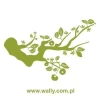 Stylish branch sticker 0940 in shades of green, perfect for refreshing a space in a modern nook.