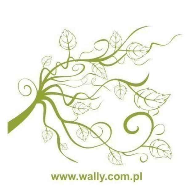 Branch sticker 0942 in a soft green tone, perfect for refreshing a minimalist interior.