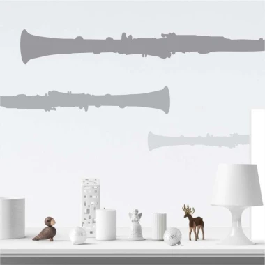 Flet 2255 painting template - Living room setup with light walls and minimalist furniture.