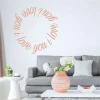 I love you 2338 painting template - Living room setup with light walls, modern furniture, and flowers in a vase.