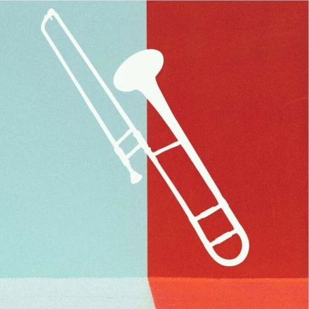 Trombone Painting Stencil 2250