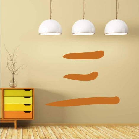 Japanese painting template symbol three 2152 - Living room arrangement. Neutral walls, minimalist furniture.