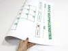 Lean safety cross dry-erase board 079 - Graphic design features a grid with fields to fill in.