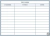 Lean 115 dry-erase Kanban board - Simple grid with three columns and horizontal lines.