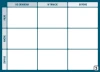 Lean Kanban dry-erase board 116 - Graphic design. Rectangular fields with labels for task organization.