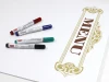 Magnetic whiteboard 031 menu - Features a brown "MENU" text on a white background.