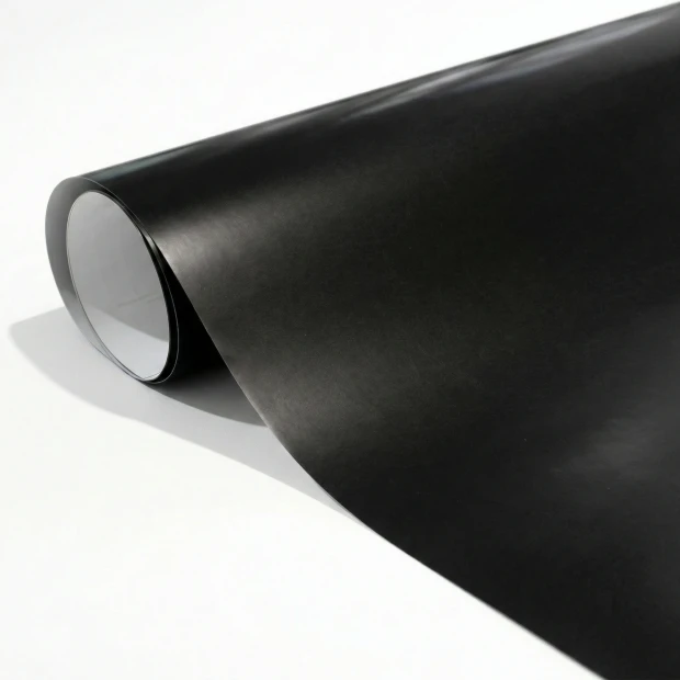 Custom black dry-erase board for marker writing - Graphic design. Simple, smooth black surface.