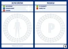 Magnetic board for safety and lean production 119 - Graphic design featuring circles with numbers.