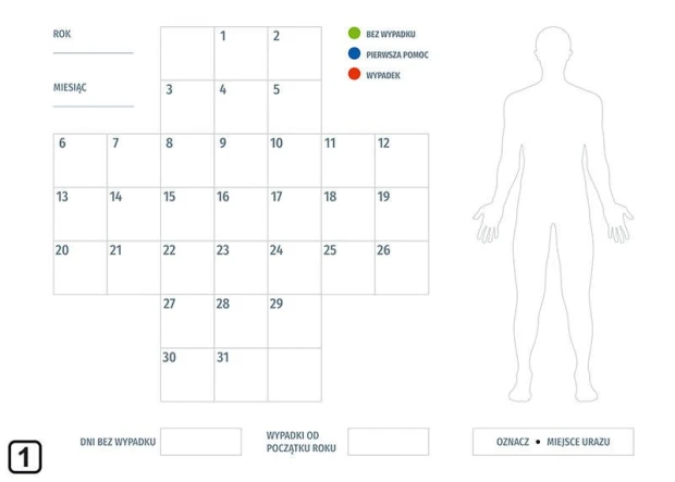 Magnetic dry-erase board lean cross safety 120 - Graphic design featuring a grid with fields.