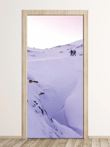 Mountain Wallpaper For Door Fp 1838