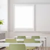 Magnetic dry-erase dot overlay 01 - Classroom setup with light walls and simple green furniture.