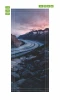 Mountain road door sticker FP 5398 - Graphic design featuring a scenic mountain landscape with a road.