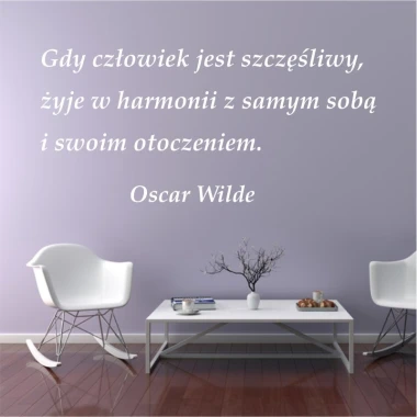 Painting template quote: When a person is happy 1957 - Living room arrangement. Walls in purple shade.