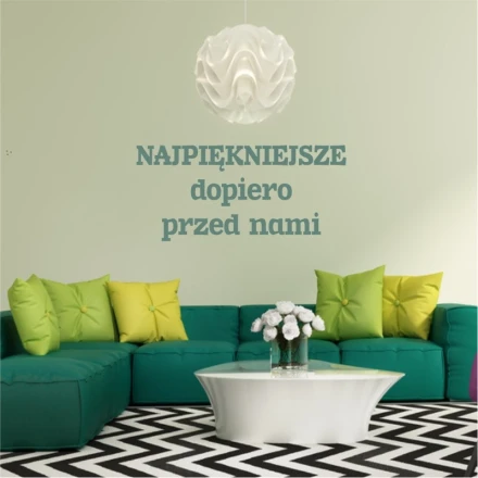 Painting Stencil The Most Beautiful Sentence Before Us 1936