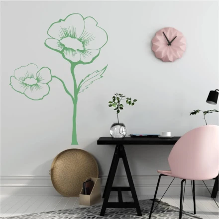 Painting Stencil Flower 2044