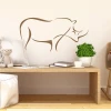Rhino wall template 2002 - Living room decor with light walls and minimalist furniture.