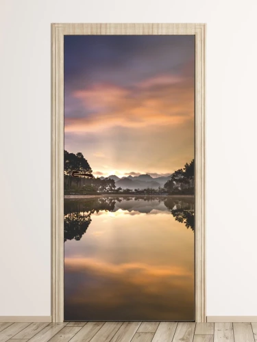 Wallpaper For Doors Landscape Photo Wall Mural Fp 6222