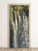 Waterfall door wallpaper FP 6238 - Modern interior design with light-colored walls and wooden flooring.