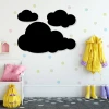 Magnetic chalkboard for kids with cloud design 054 - Brightly colored walls in a child\'s room.