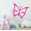 Butterfly wall sticker 2345 - Decor for a child\'s room with light-colored walls and colorful furniture.