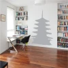 Wall sticker pagoda 2288 - Office decor with light-colored walls, wooden floor, and bookshelf.