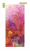 Colorful abstract door sticker FP 6300 - Graphic design in purple, pink, and orange.
