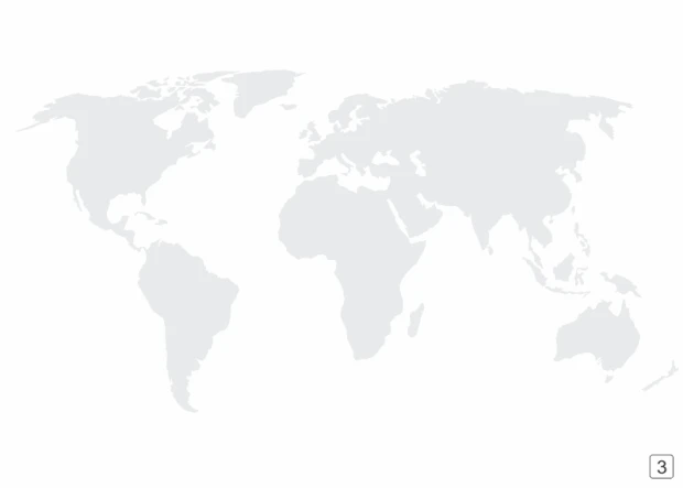 World map whiteboard 334 - Graphic design. Gray-toned world map on a white background.