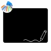 Chalkboard sticker for kids, design 289 - Black surface with white crayon and line drawing.
