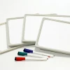 Dry-erase boards in A2, A3, A4, A5, A6 sizes with graphic design. Simple rectangular boards with a white surface.