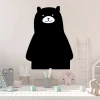 Chalkboard magnetic board bear 295 - Decor in a child\'s room. Light-colored walls and pastel furniture.