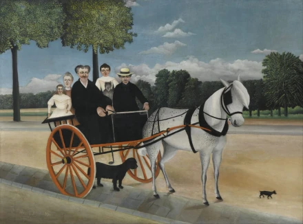 Reproduction La Carriole Du Père Junier, Henri Rousseau