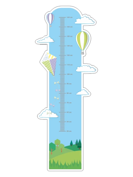 Height Growth Chart Kite Balloons 2454