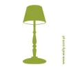 Stylish lamp sticker 1049 in an elegant green shade, perfect for modern interiors.