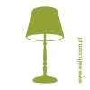 Stylish lamp sticker 1052 in an elegant green shade, perfect for modern interiors or cozy spaces.