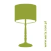 Stylish lamp sticker 1053 in vibrant green, perfect for modern interiors, adding a fresh touch.