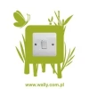 Sticker for socket 1089 in an energetic green shade, adds a cheerful, natural touch to your space.