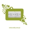Stylish outlet sticker 1107 with a modern, minimalist design, perfect for refreshing your wall.