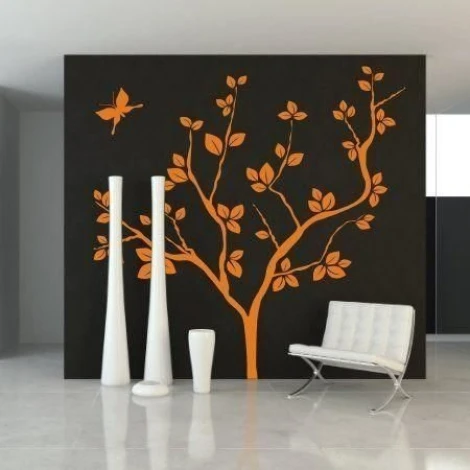 Stylish orange tree, perfect for modern interiors, will enliven any space.