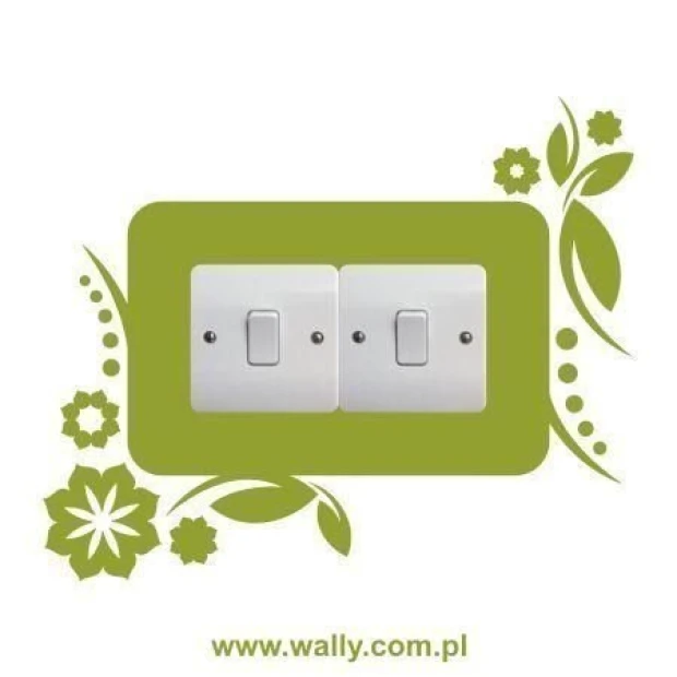 Stylish green contact sticker 1116, perfect for modern interiors, adds a fresh touch.