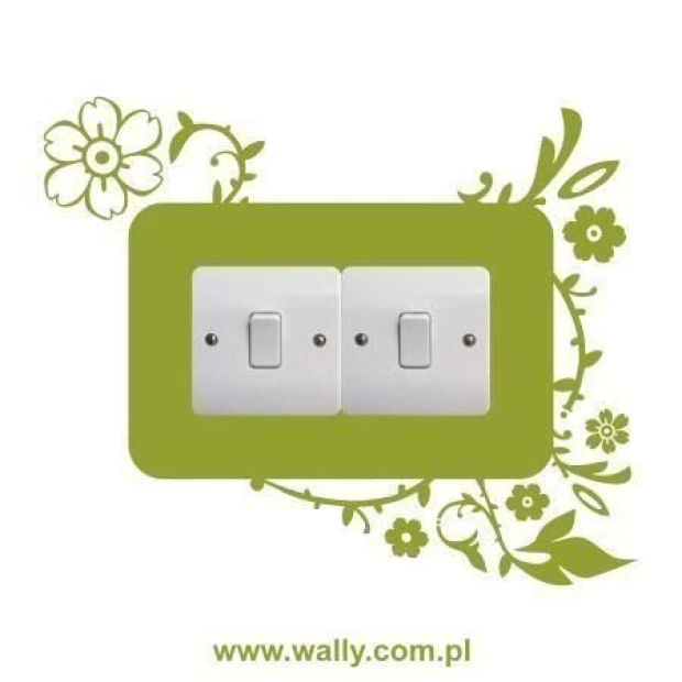 Stylish floral contact sticker 1119, perfect for modern interiors, adding charm to your space.