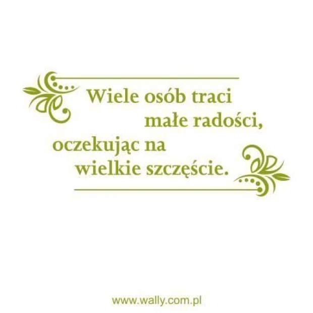 Stylish quote sticker 1257 in pastel shades, perfect for a cozy interior, adding a touch of charm.