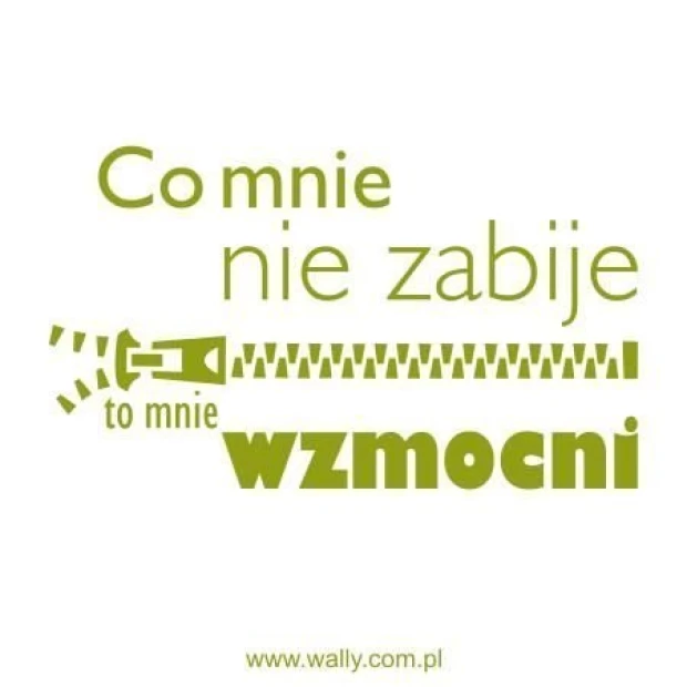 Inspiring quote sticker 1260 in vibrant green, perfect for a modern office.