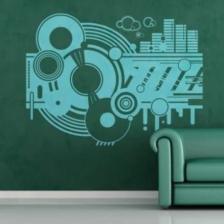 Abstract 1069 Sticker